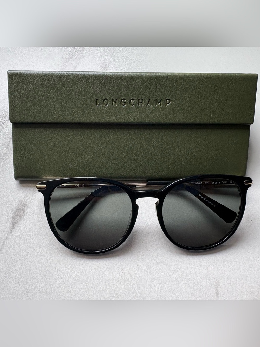 Longchamp LO646S Black Sunglasses